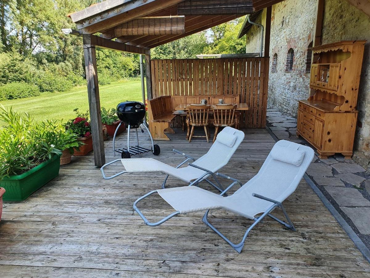 קלהיים Ferienhaus Am Donauspitz מראה חיצוני תמונה